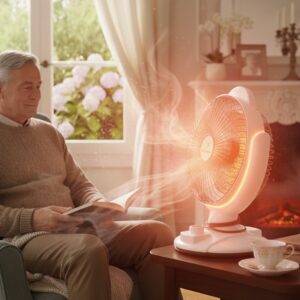 alt=Powerful Electric Room Heater | Fast Heating Portable Indoor Heater