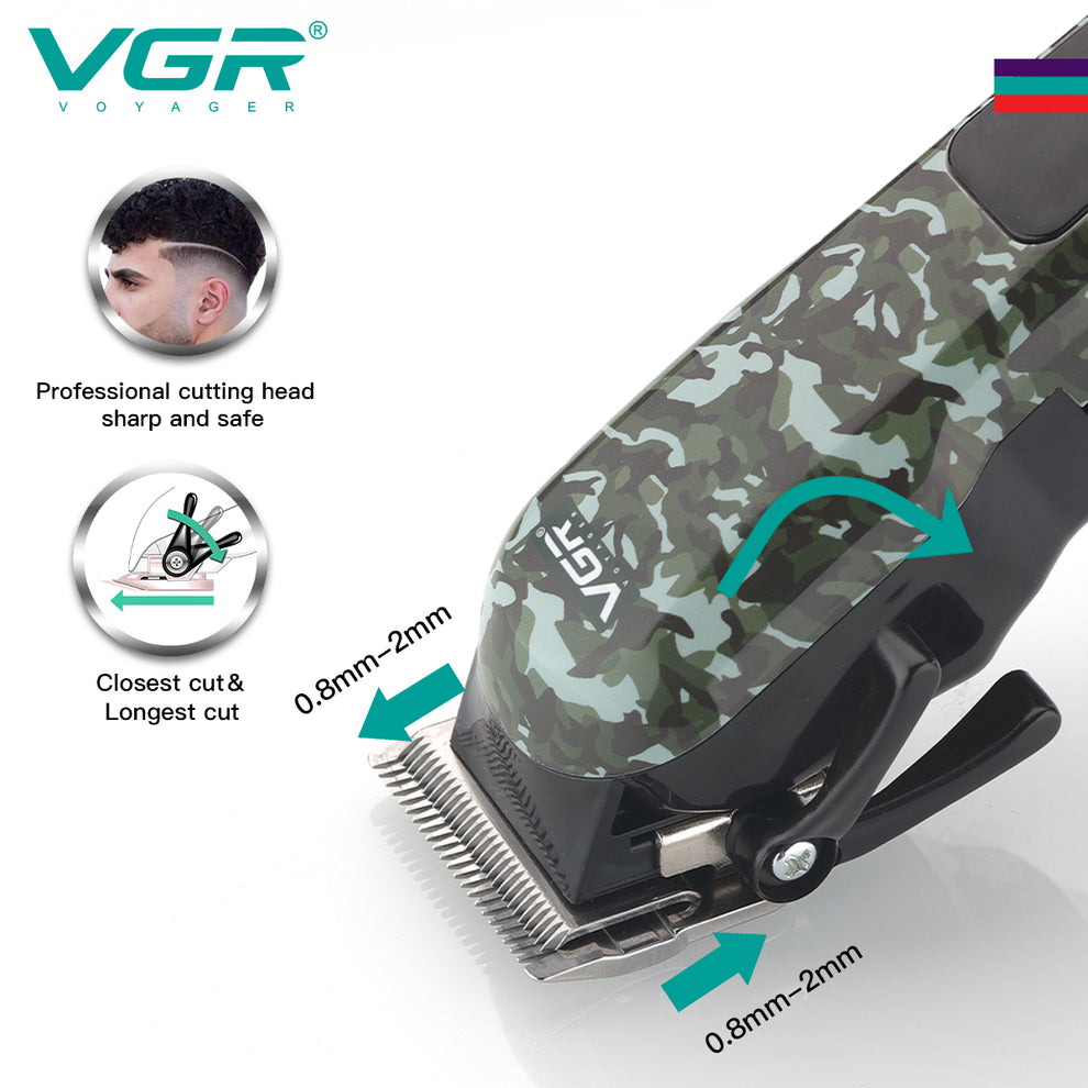 DOMINATOR – VGR Professional Cordless Hair Clipper for Precision Grooming - Image 3