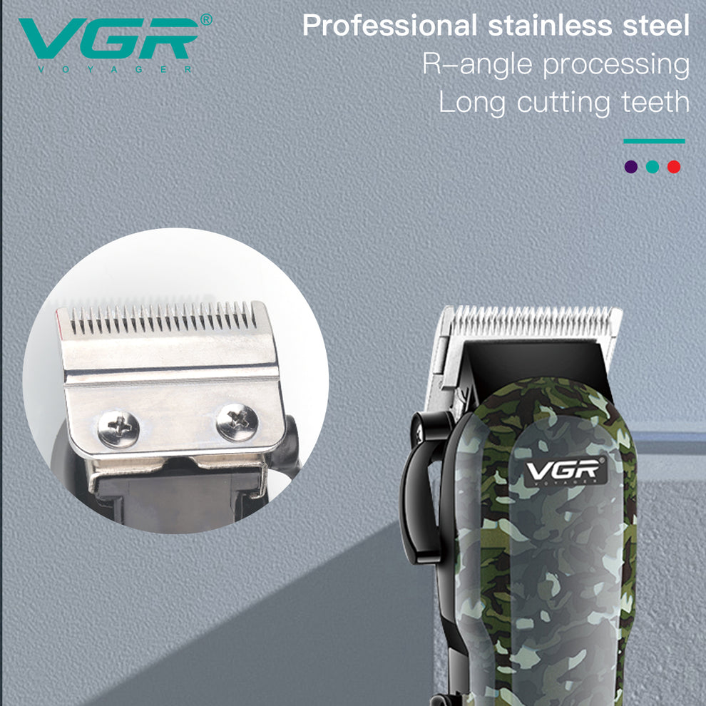 DOMINATOR – VGR Professional Cordless Hair Clipper for Precision Grooming - Image 4