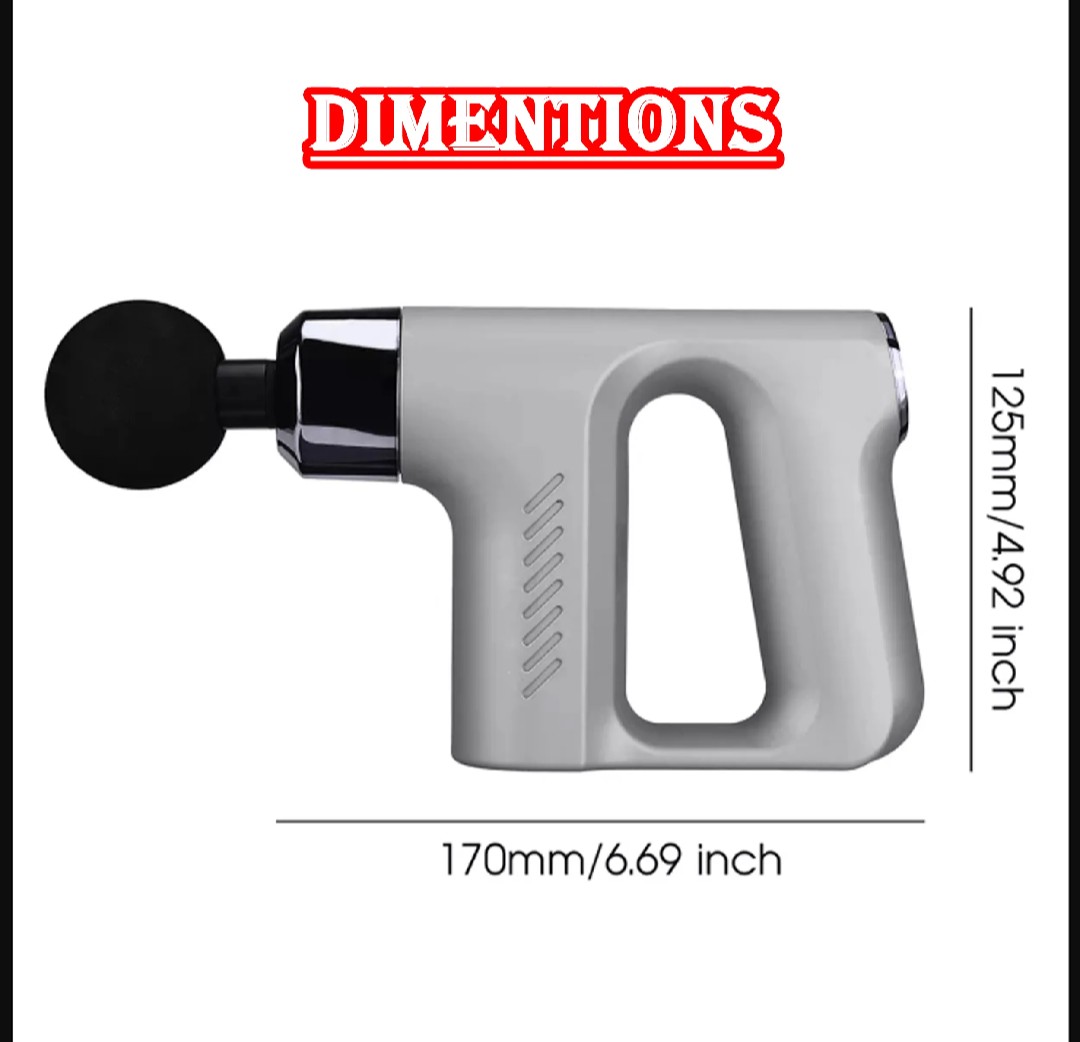 Original Fascial Massager _Gun / USB Rechargeable Deep Tissue Muscle Fitness Facial Massage - Image 6