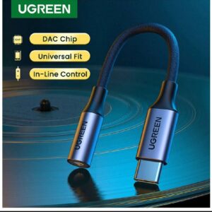 alt=USB Type C to 3.5mm AUX Jack