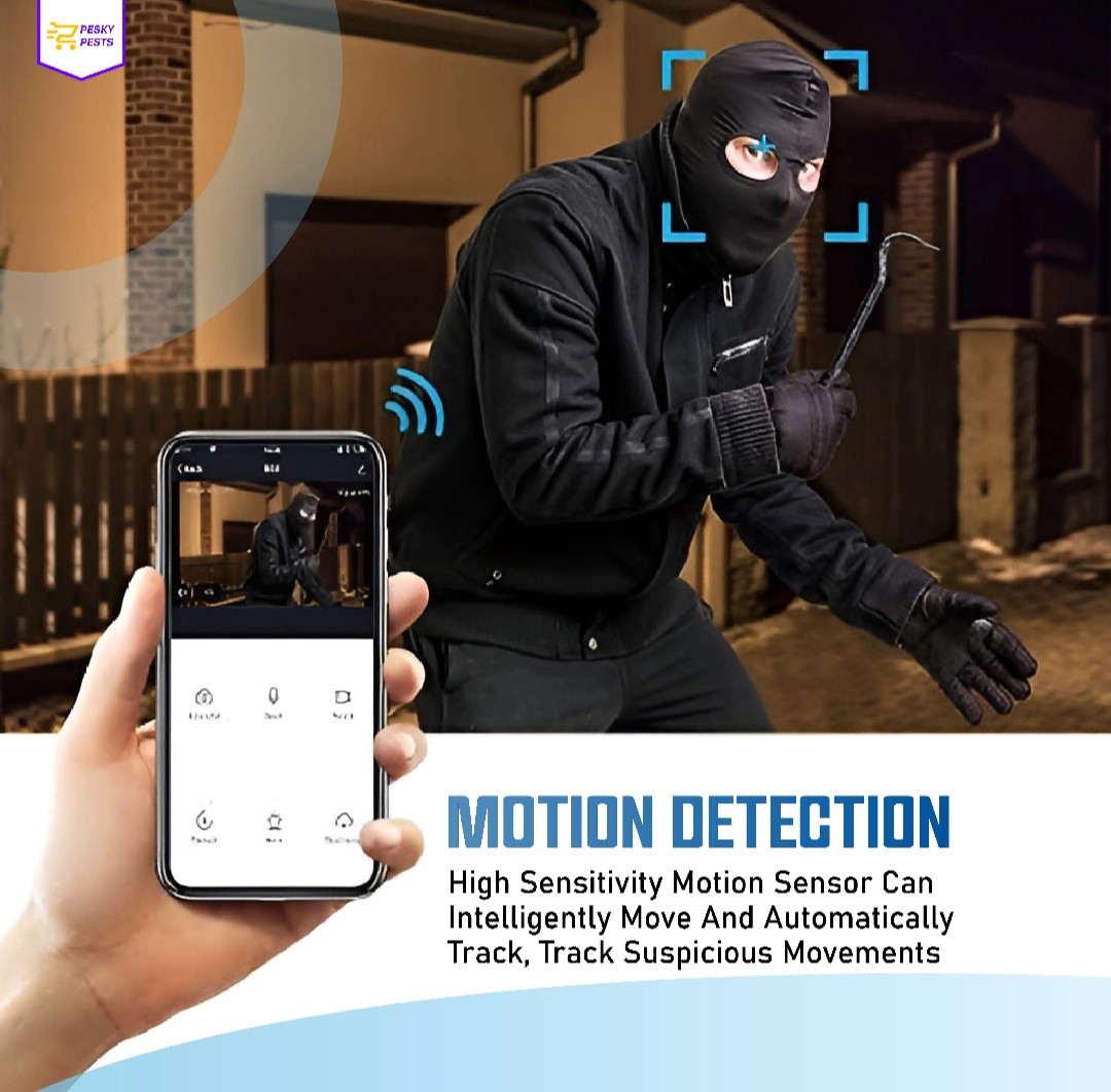 Quick Fix Home | WiFi Bulb Camera 1080P HD |360° PTZ Rotation | IP Camera | V380 App | Night Vision | Motion Detection | Two-Way Audio | E27 Wireless CCTV| 128GB Card Supported (Not Included) - Image 6